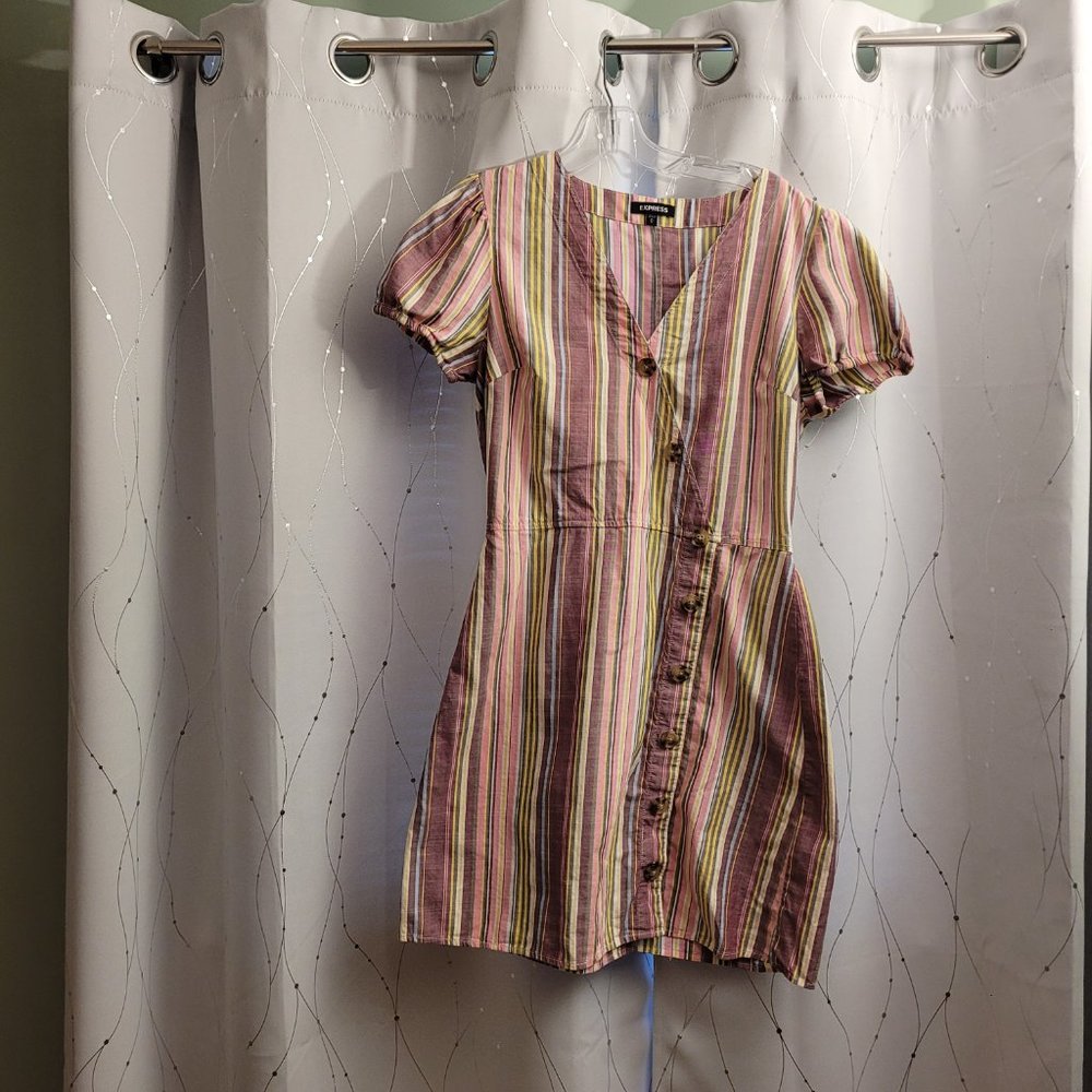 Express Multi-colored cotton dress